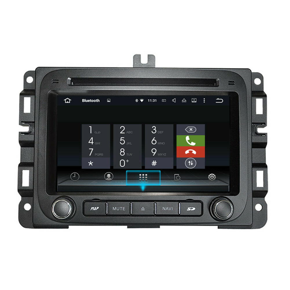 Android Unit For Jeep Dodge RAM 1500 2014-2017 4+64GB Car GPS Navi Stereo Radio