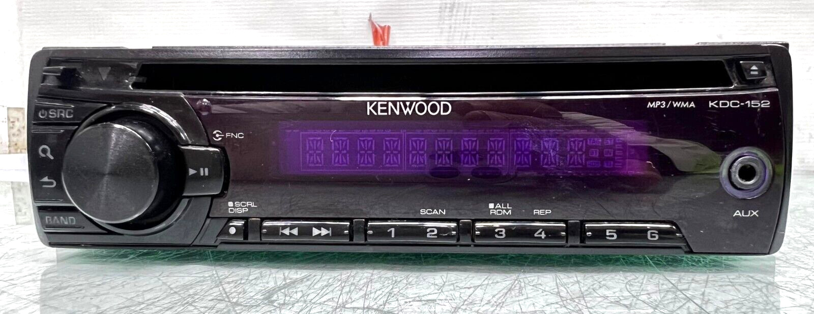 Kenwood CD player In Dash Receiver KDC-152 CD Player MP3 single din Bass Boost