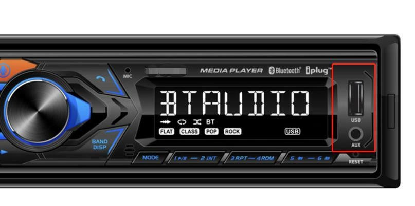 Bluetooth 5.0 AUX USB Adapter For Pioneer AVH-5200DVD 5300 P1400DVD Car Stereo