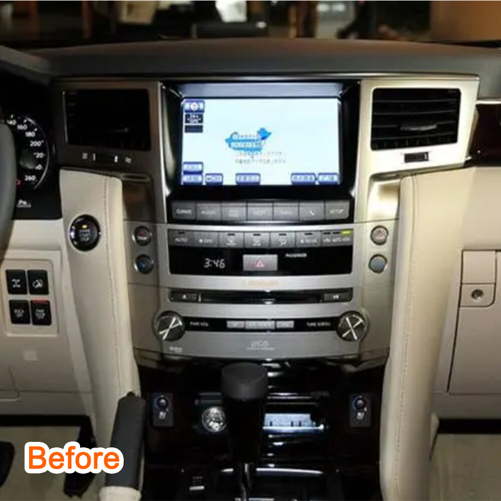 12.3Inch Car Stereo Radio for Lexus LX570 2008-2015 GPS Navi Audio Media BT 32G