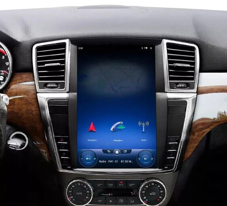 12.1″ Car Stereo Radio Android Navigation 64G For Benz ML GL W166 X166 2012-2015