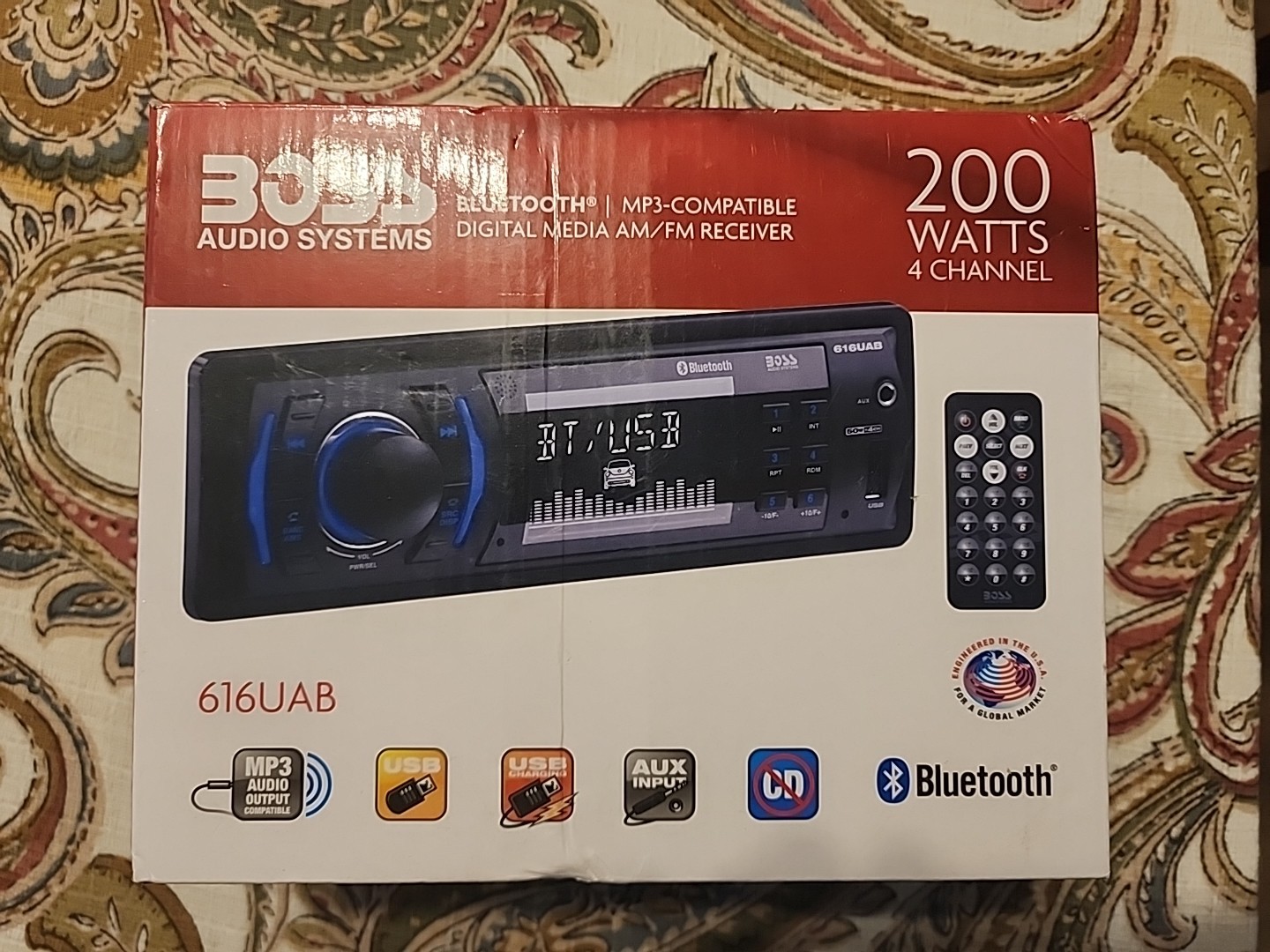 BOSS Audio 616UAB Car Mp3 Player
