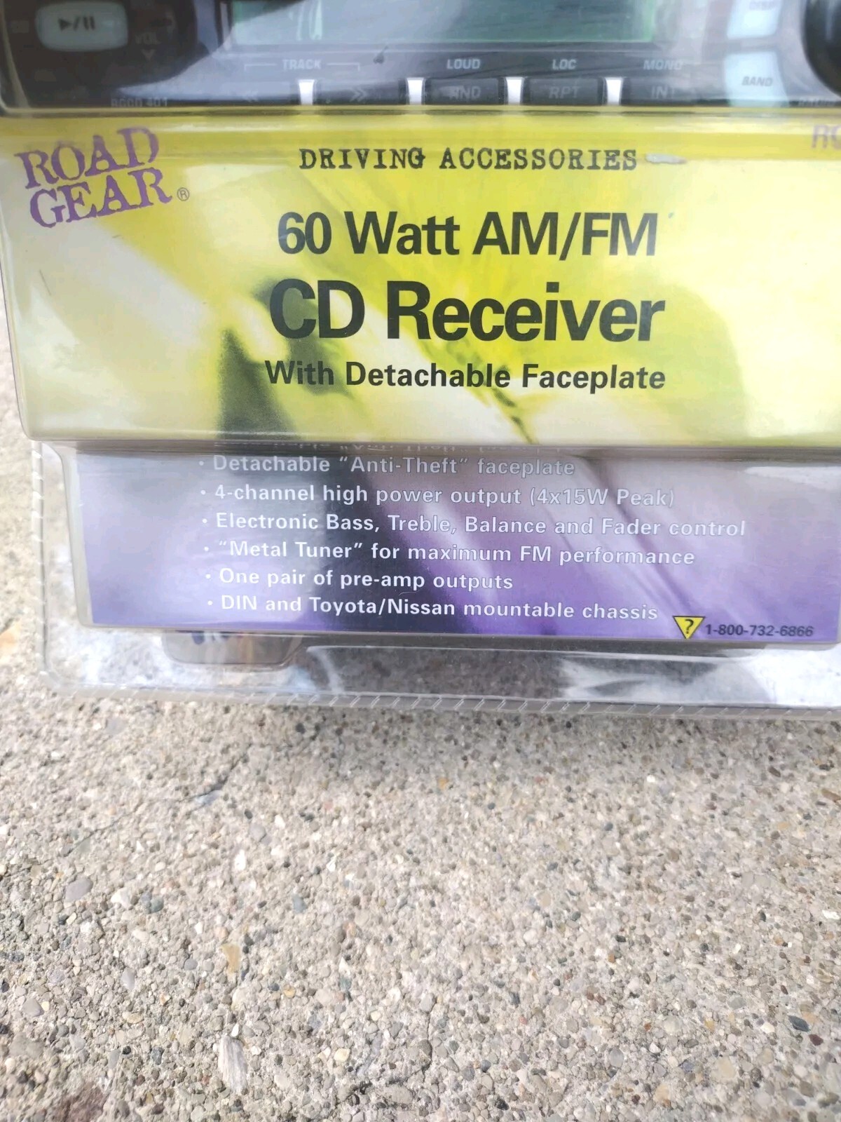 Vintage Road Gear 60 Watt AM/FM CD Receiver SEALED RGCD401