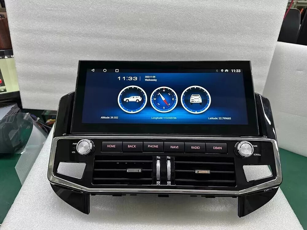12.3″ HD Car Radio GPS Navi Android 4+32GB For 07-20 Mitsubishi Pajero V93 V97