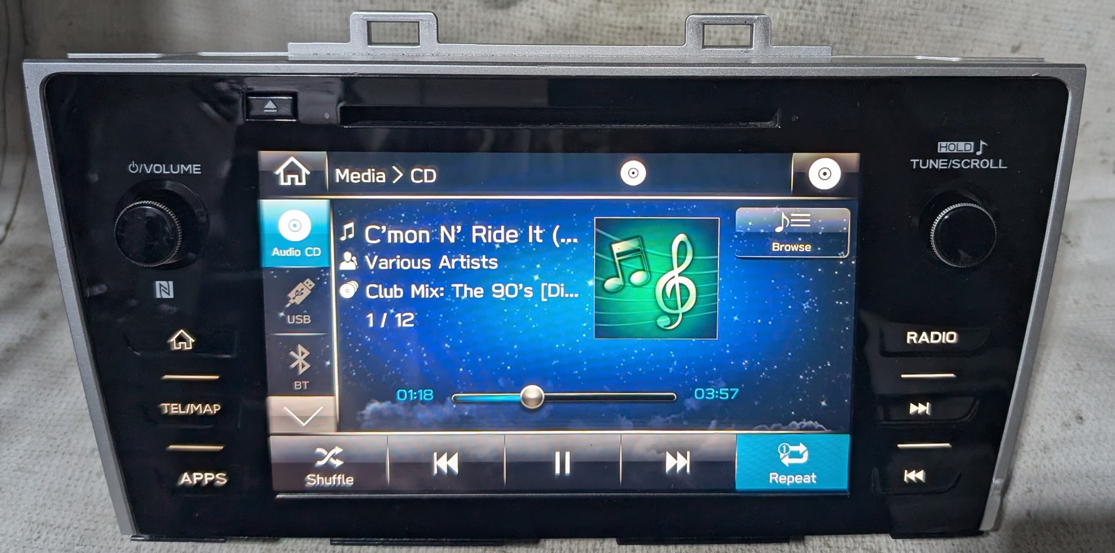 Subaru Legacy / Outback 2018 2019 Radio Starklink Media APP Carplay 86431AL65A