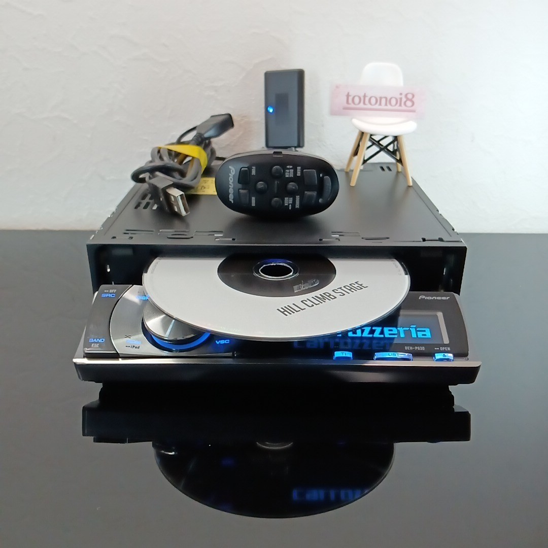 Pioneer Carrozzeria DEH-P630｜CD/USB Car Audio EQ w/ Remote｜Operation Confirmed