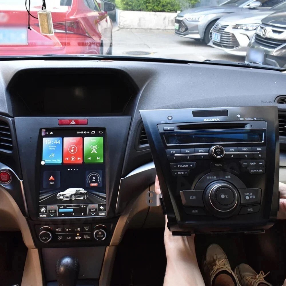 10.4″ Car Stereo Radio Android Apple Carplay GPS 6+128G For Acura ILX 2013-2021