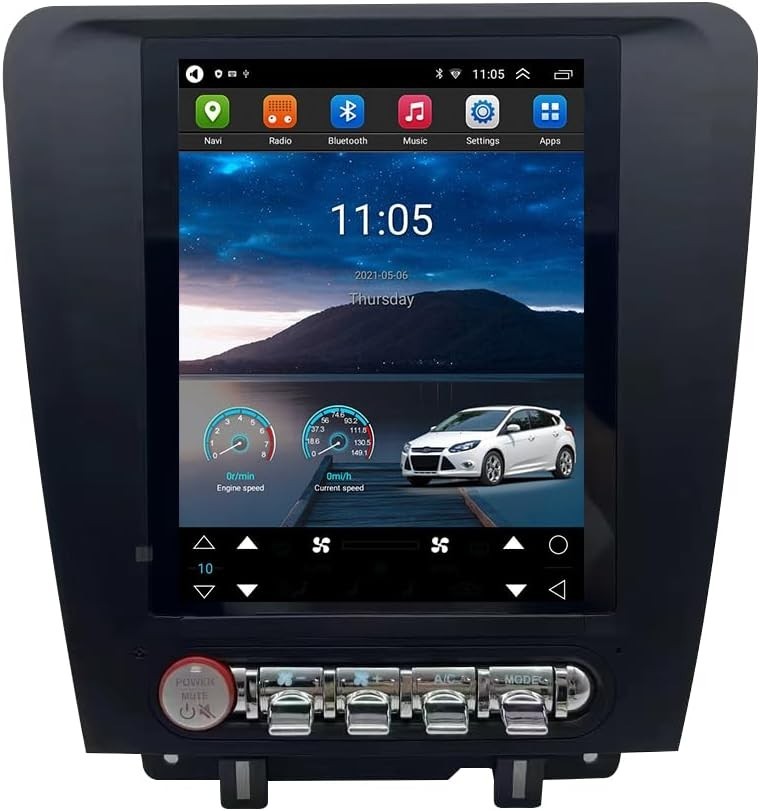 9.7″ For Ford Mustang 2010-2014 6G+128G CarPlay Car Radio Stereo GPS Navigation