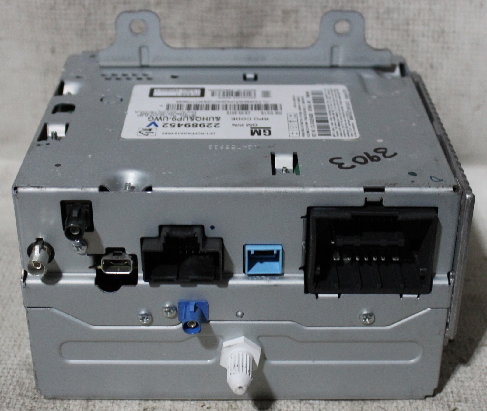 Chevy Camaro Cruze Equinox 2013 Facotry MyLink MP3 CD Player Radio 22989452