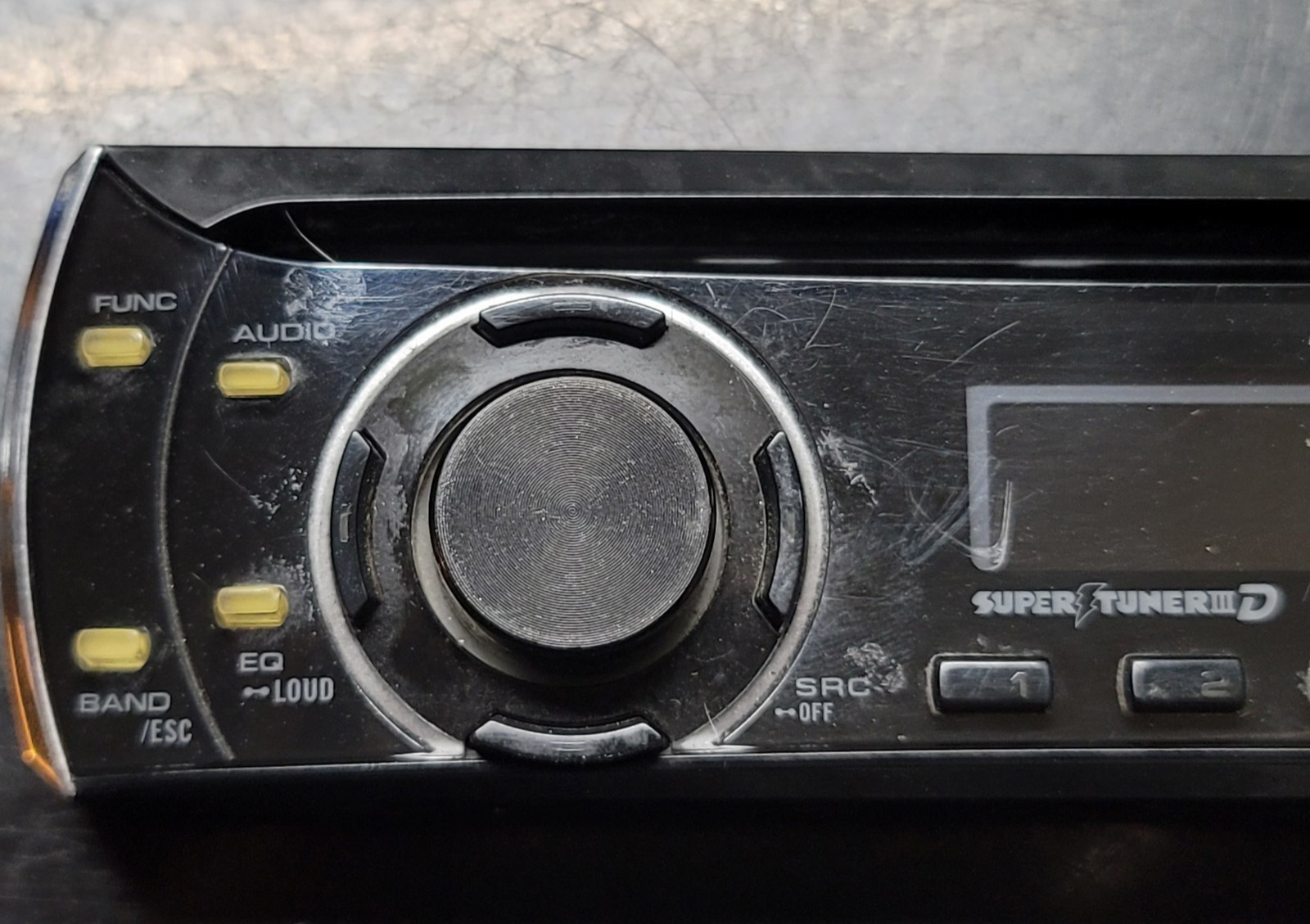 Pioneer “Old School” DEH-1100, CD/ Receiver FACEPLATE ONLY