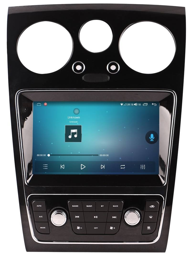 9″ Stereo CarPlay 4+64GB For 05-12 Bentley Flying Spur Continental GT Car Radio