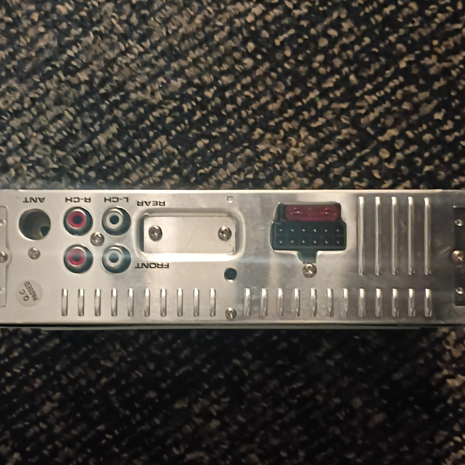 Dual XRM47BT Car Radio Audio Receiver with Bluetooth, USB, and Aux Connectivity