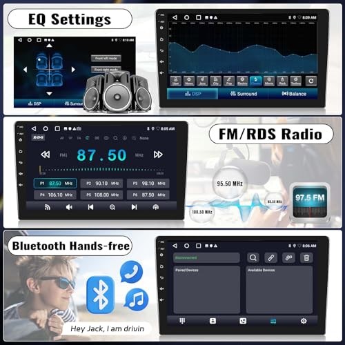 Android 15 [4-Core 64G] Car Stereo Radio for Mazda 5 2005-2010 P1-4CORE+64G