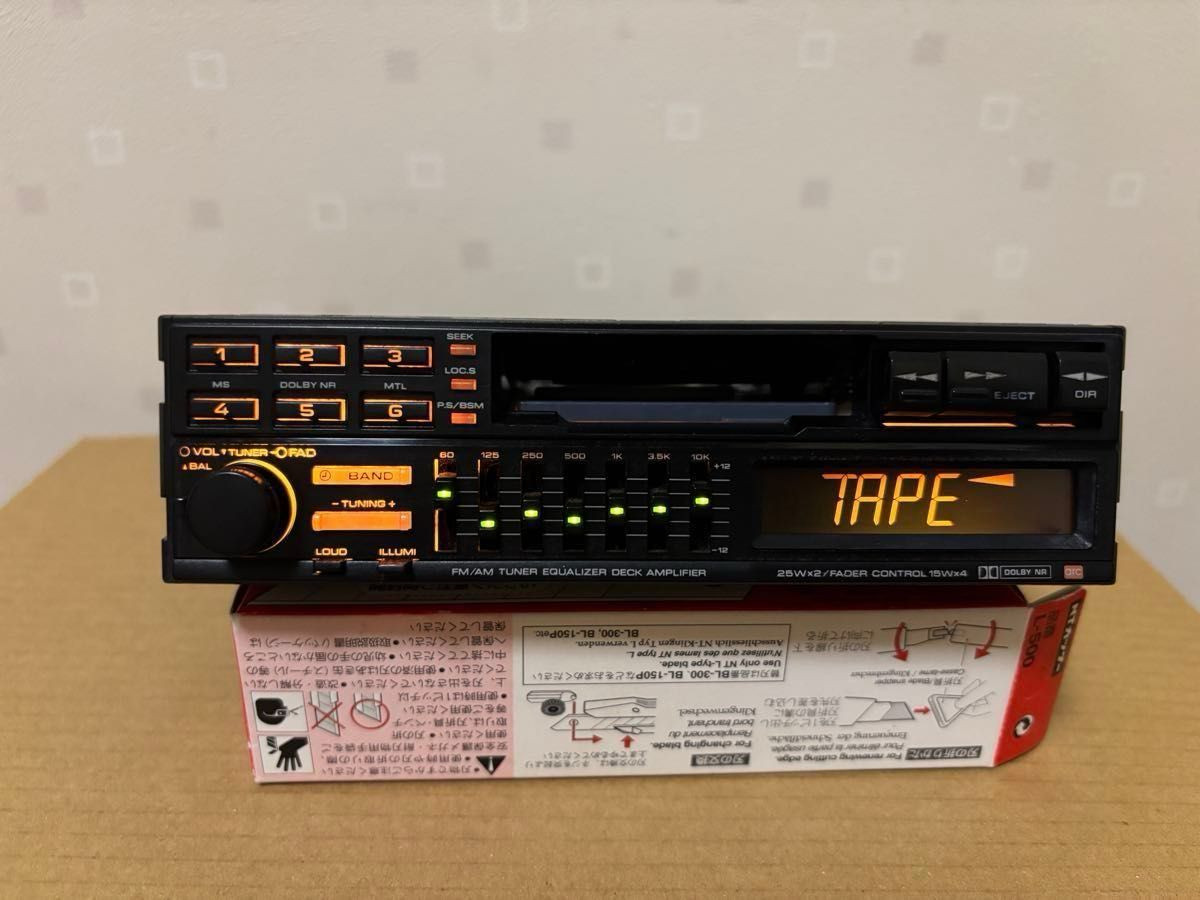 Pioneer Carrozzeria KEH-7050 1DIN Car Audio Cassette Player Equalizer Tested