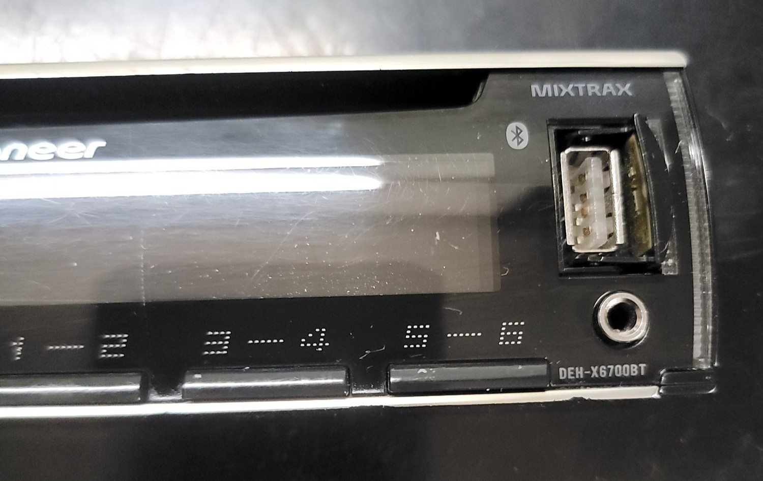 Pioneer MEX-BT5700U In Dash AM FM Radio CD Player Bluetooth FACEPLATE ONLY