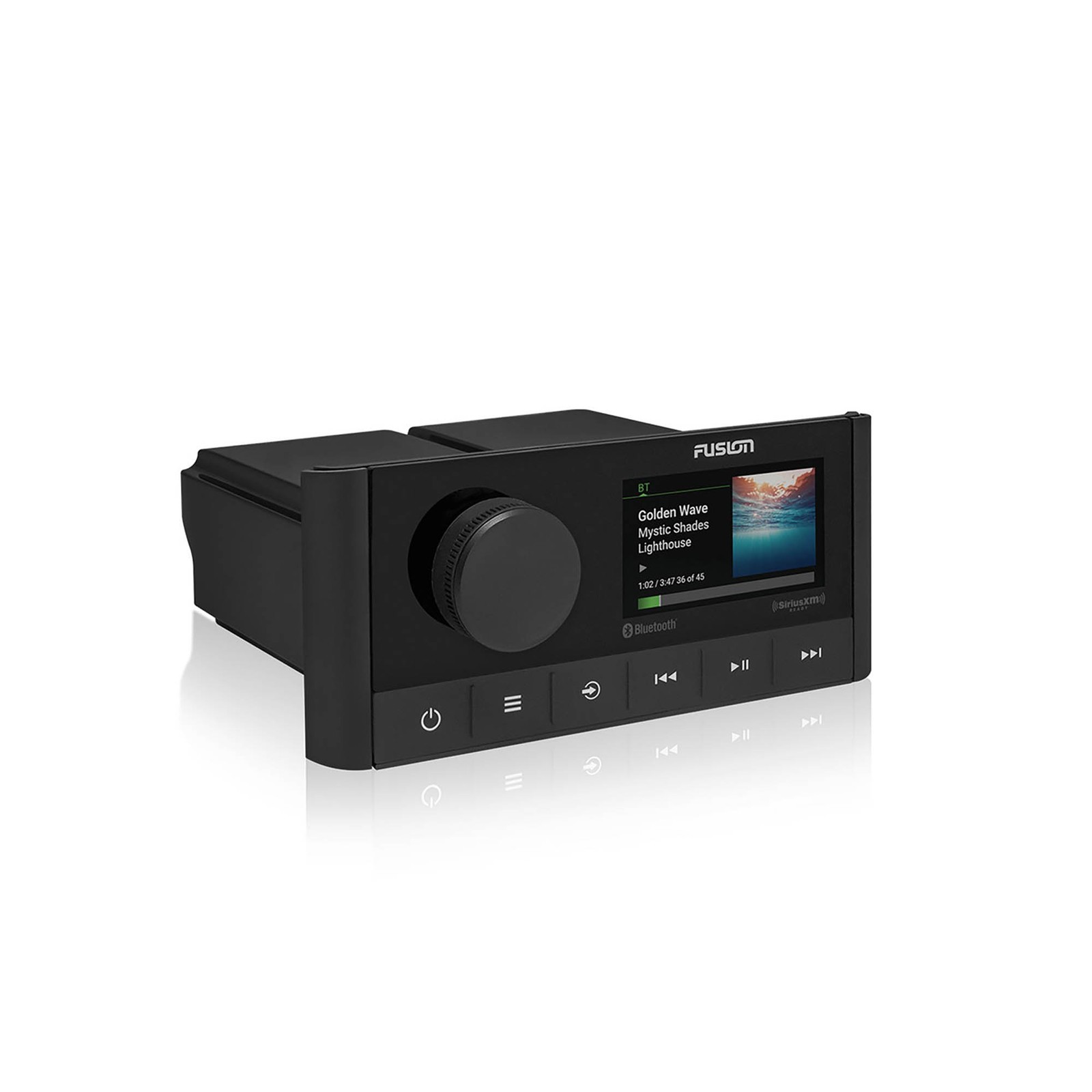 Fusion MS-RA210 Apollo Marine Entertainment System with MS-AP41200 Amplifier