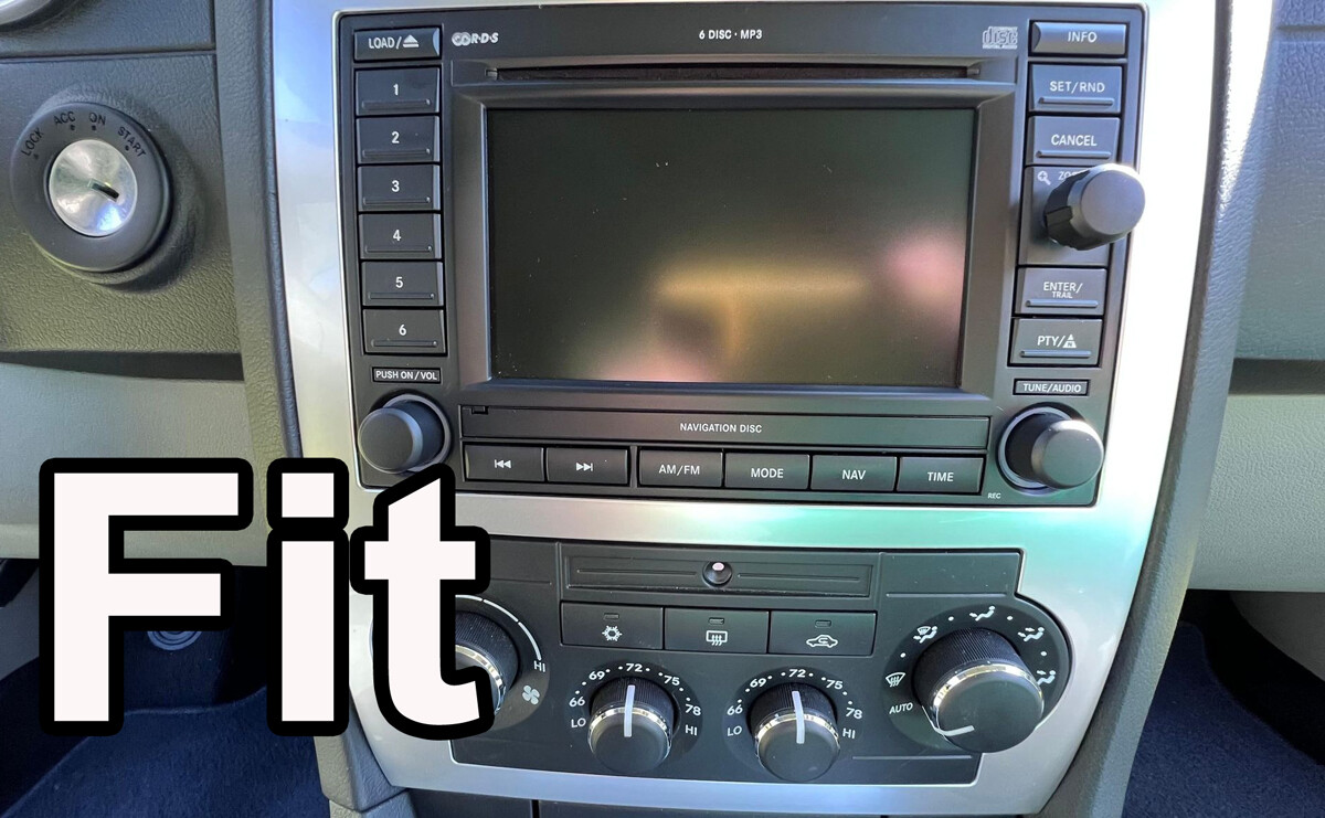 For 2006-2007 Dodge Charger Android 13 Wireless Carplay Android Auto Navi Radio