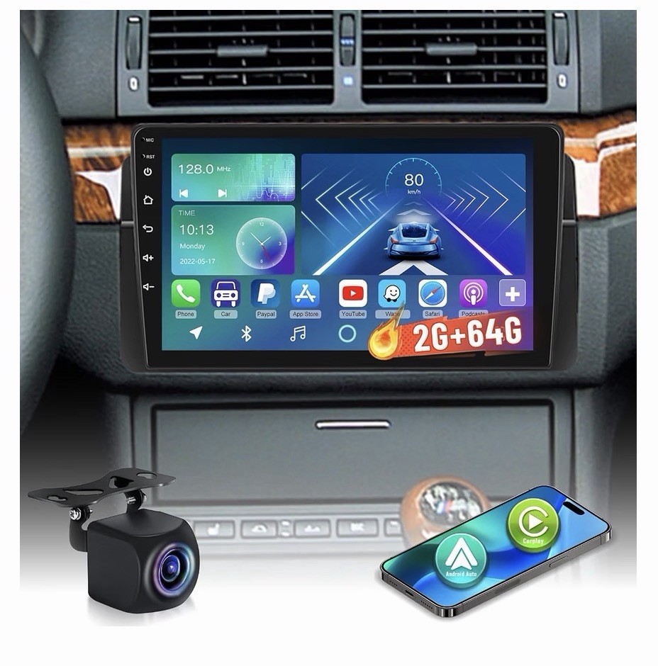 QC 4250 2 DIN Android Car MP5 Player Touchscreen Bluetooth USB AUX Android Auto