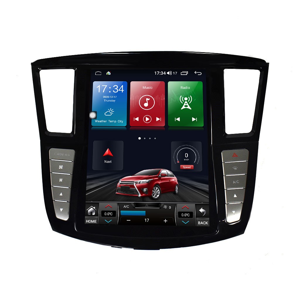 Android 14.0 Unit For Infiniti QX60 JX35 2012-2019 Car GPS Navi Stereo Radio 32G