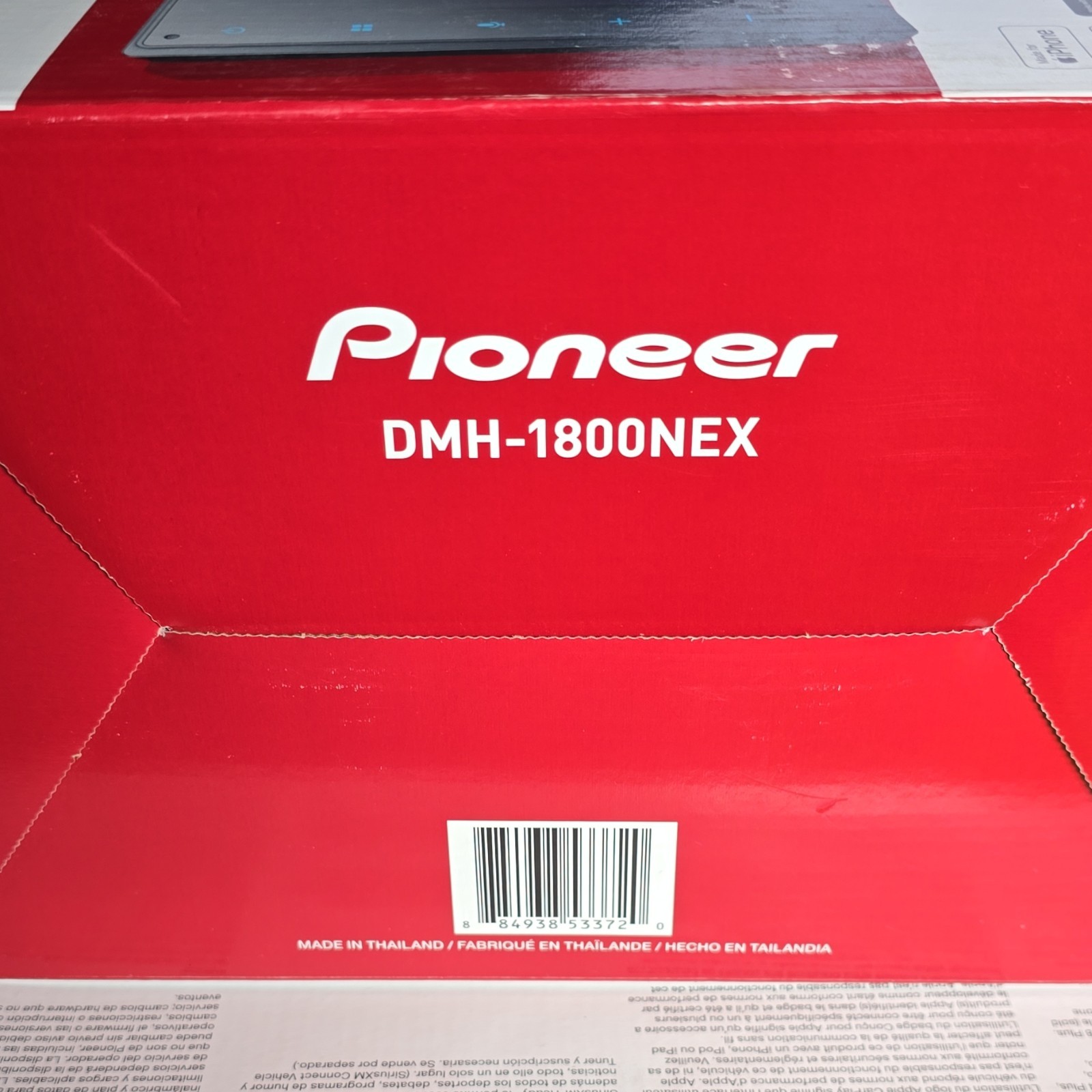 Radio Stereo Pioneer Bluetooth Audio DMN-1800NEX RDS AV RECEIVER