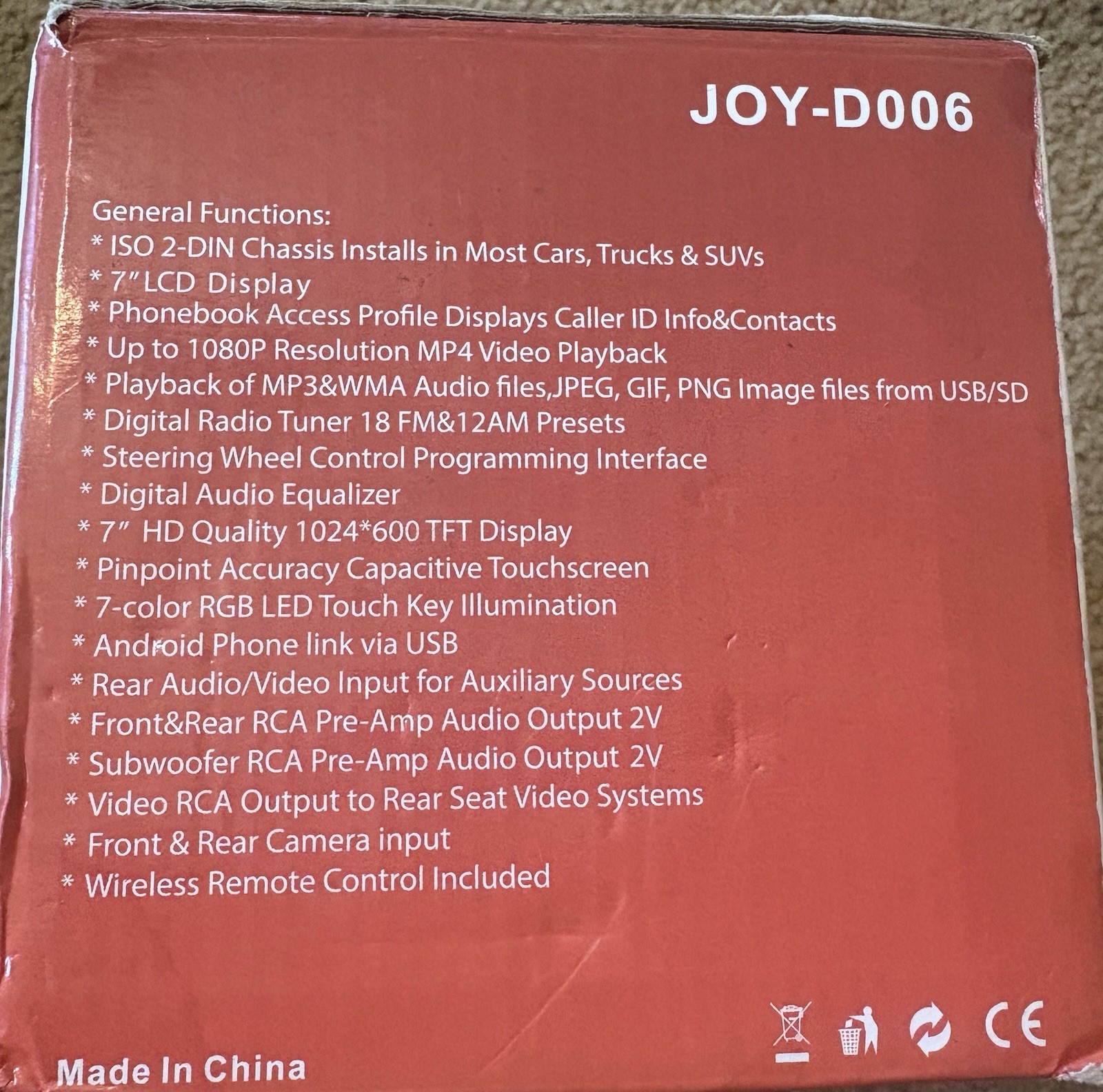 Car Stereo Radio