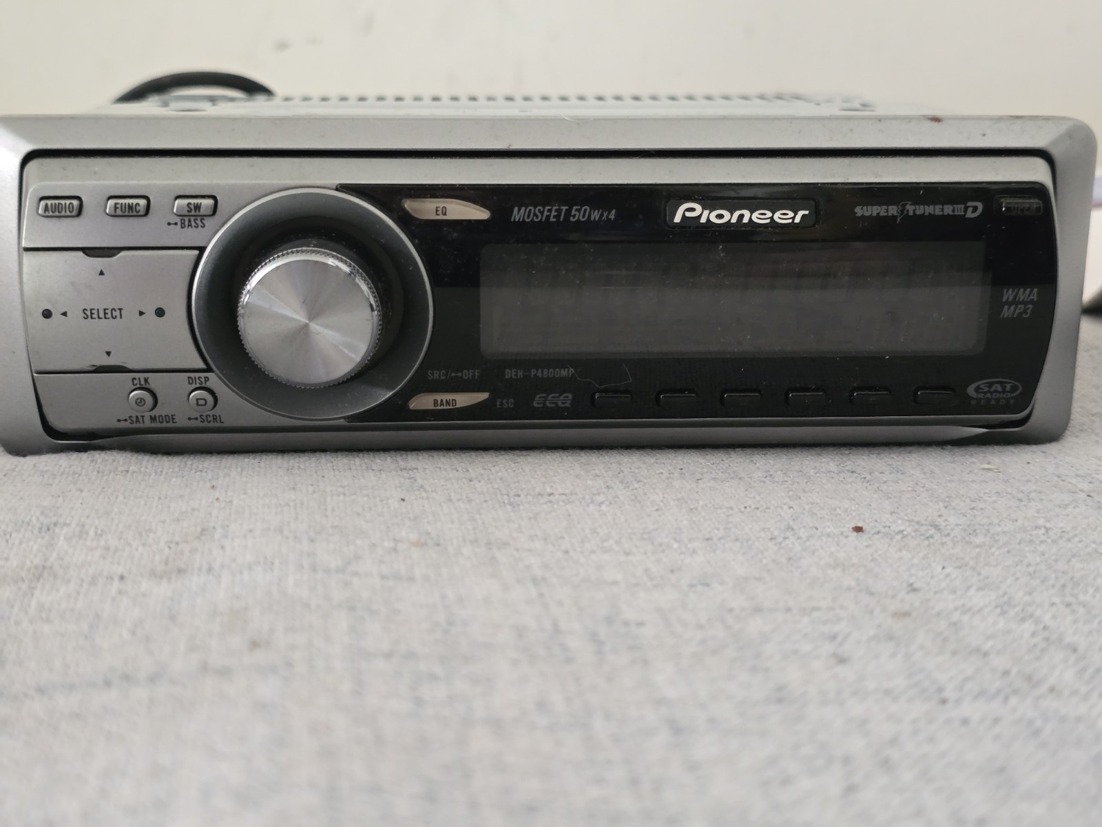 Pioneer DEH-P4800MP CD/MP3 Car Stereo – Tested & Working, Includes Manual