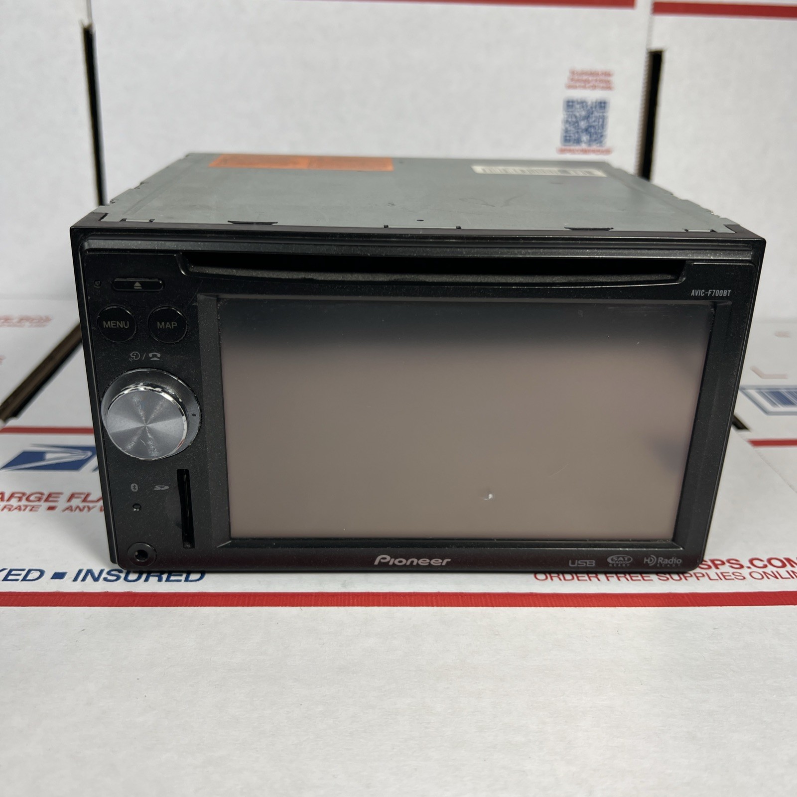 Pioneer Avic-f700bt 6.8″ Touchscreen Double Din Receiver Stereo *AS IS -UNTESTED