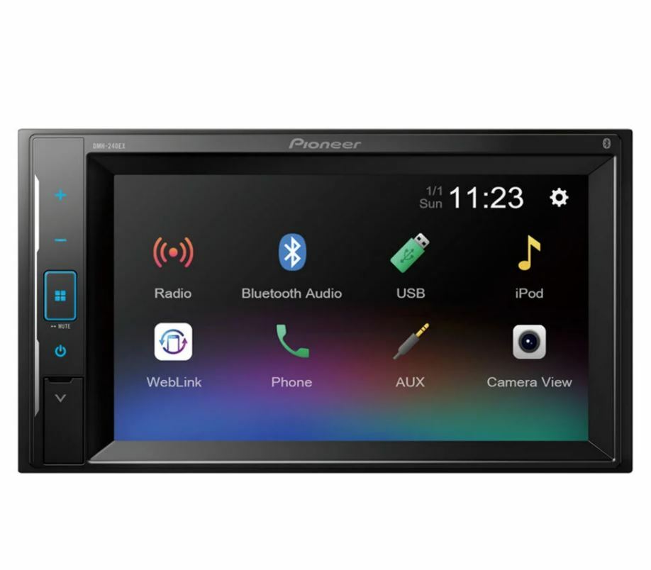 Pioneer DMH-240EX 6.2″ Digital Multimedia Receiver w/ Amazon Alexa Built-in