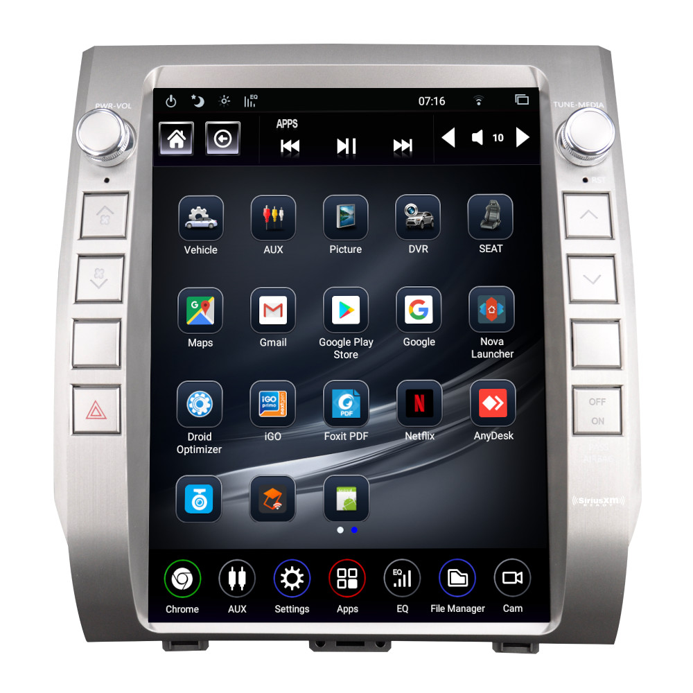 Linkswell – 2014-Up Toyota Tundra Generation 5 T-Style Radio – TS-TYPU12-1RR-5S