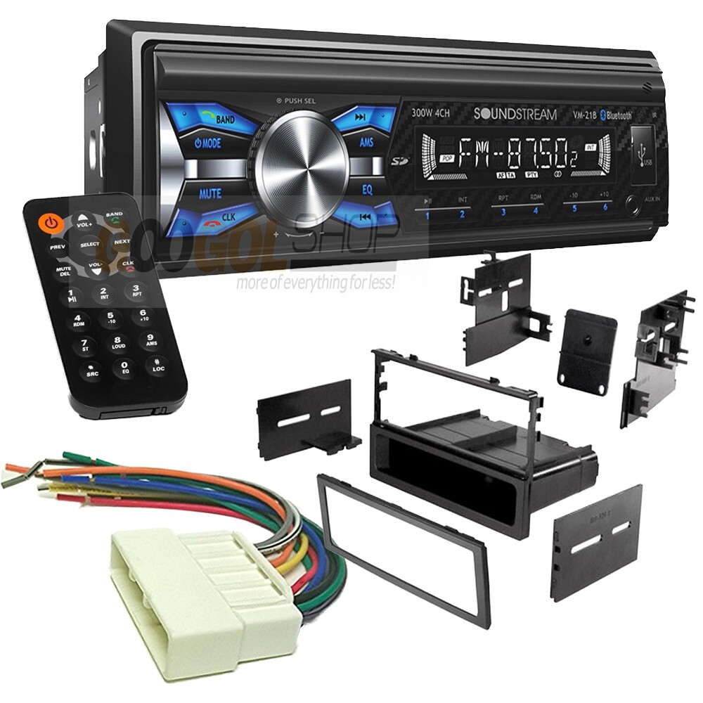 Single DIN Radio USB/MP3/AM/FM CAR Stereo Dash kit for 1990 – 2001 Acura Integra