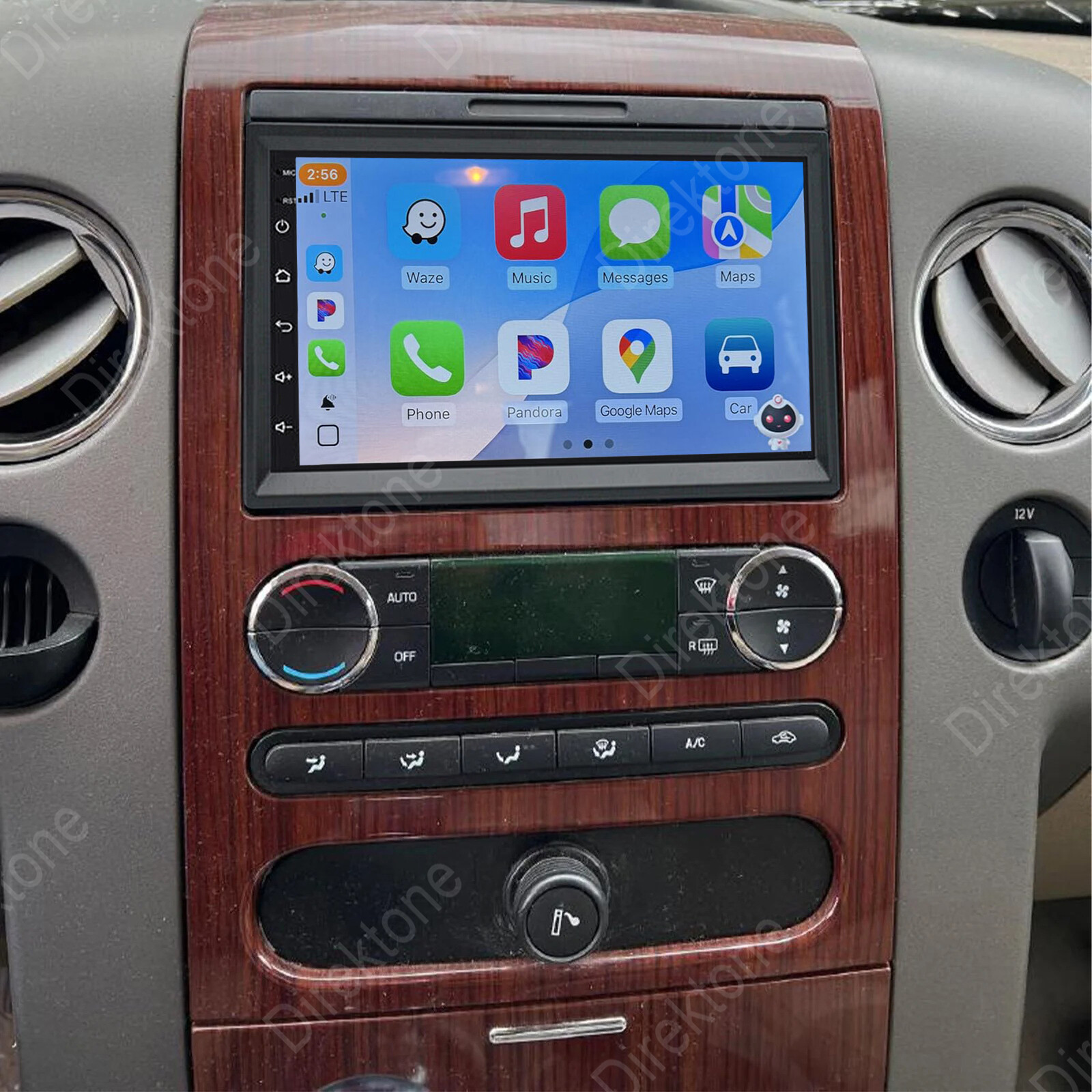 Apple Carplay For 2004-2008 Ford F-150 F150 Car Radio Android 13 Navi GPS Player