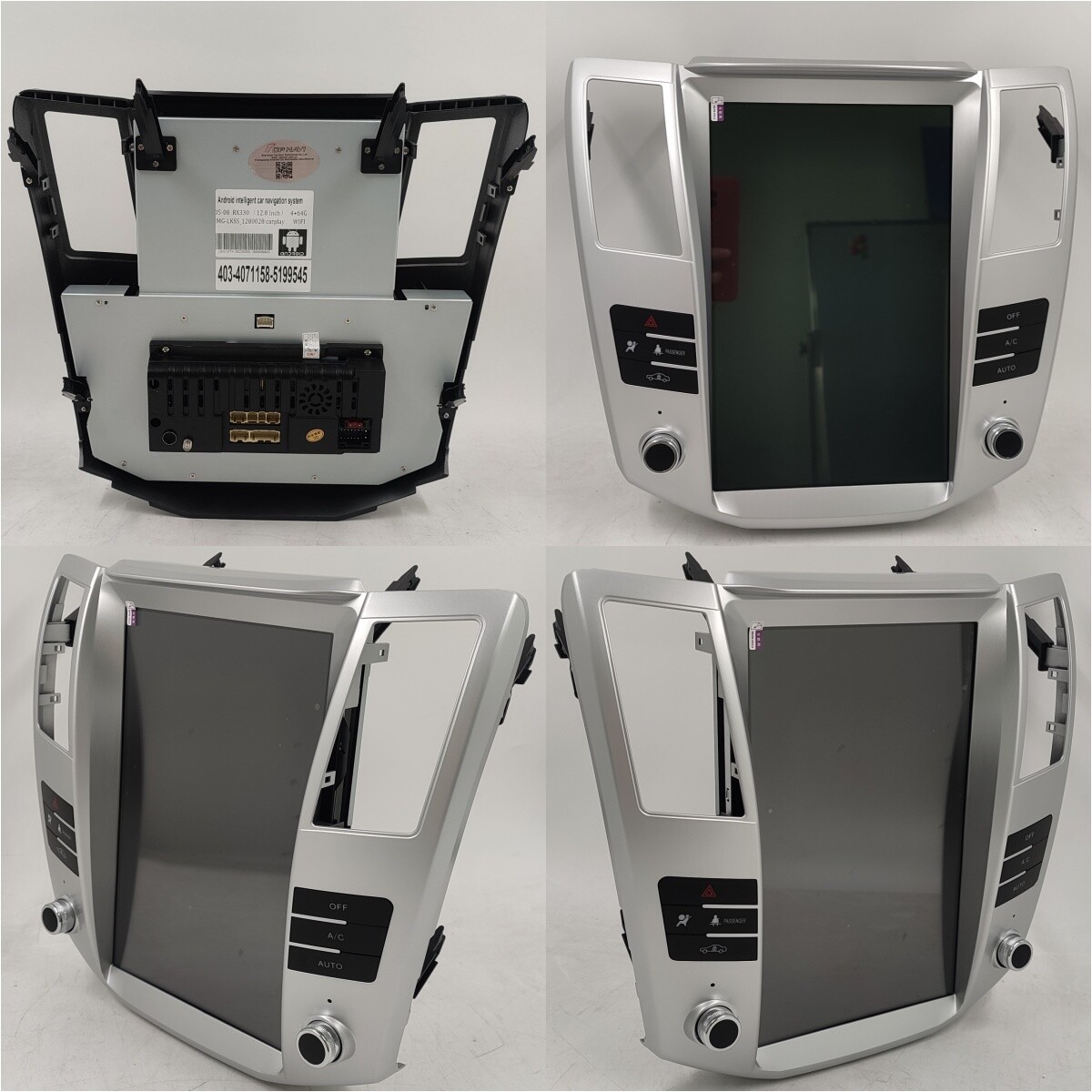 Android 13.0 Car Media Player for Lexus RX330 2004-2008 12.8″HD Screen Carplay