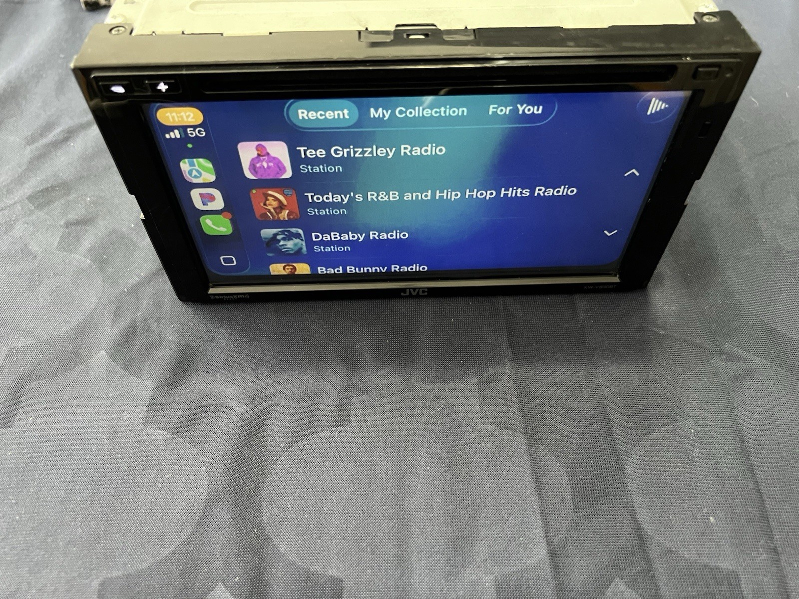 ⭐️Pre-Owned,TESTED⭐️ JVC APPLE CARPLAY|BT|USB|CD|DVD|AM/FM-(KW-V830BT)