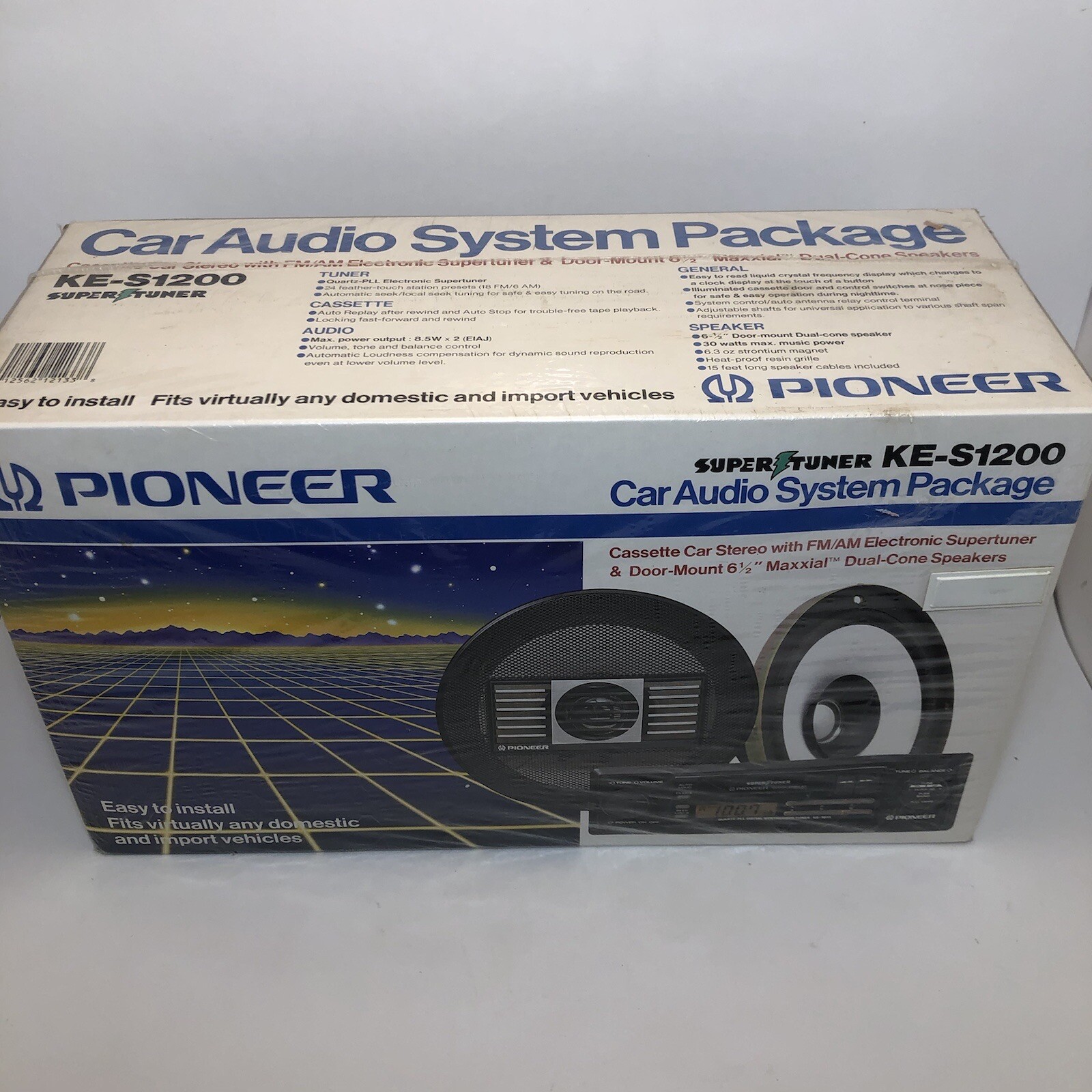 Pioneer KE-S1200 Car Audio System Package 1990 Brand New!!