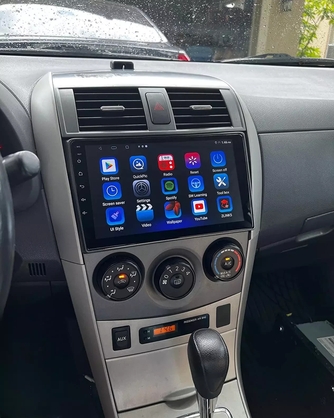Apple Carplay For Toyota Corolla 2009-2013 Car Stereo Radio Android15 GPS Camera
