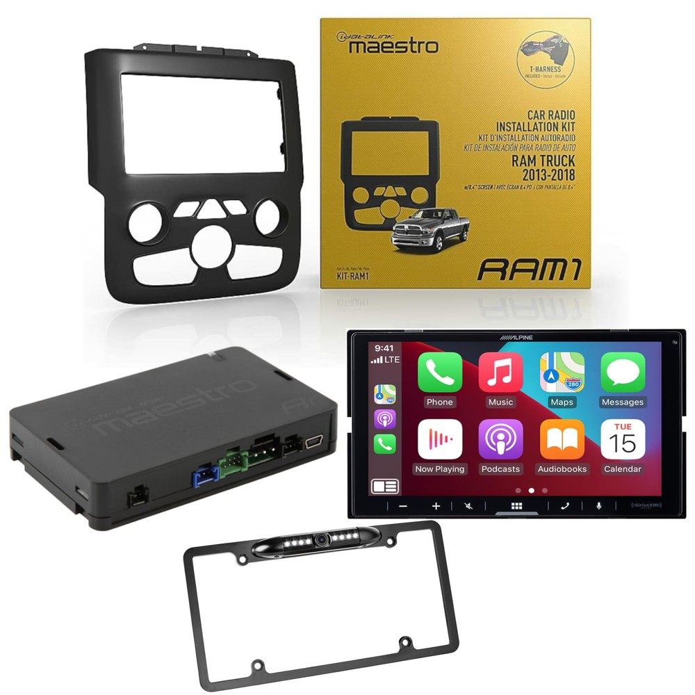 Alpine iLX-W670-M Factory Radio Upgrade Kit for 2013-2025 vehicles from Ram