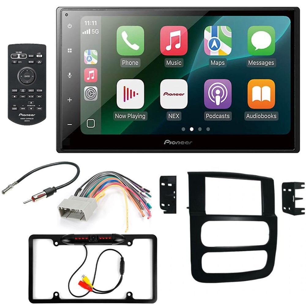 Pioneer DMH-1800NEX 6.8″ Car Radio Stereo & Kit for 2002-2005 Dodge RAM 1500