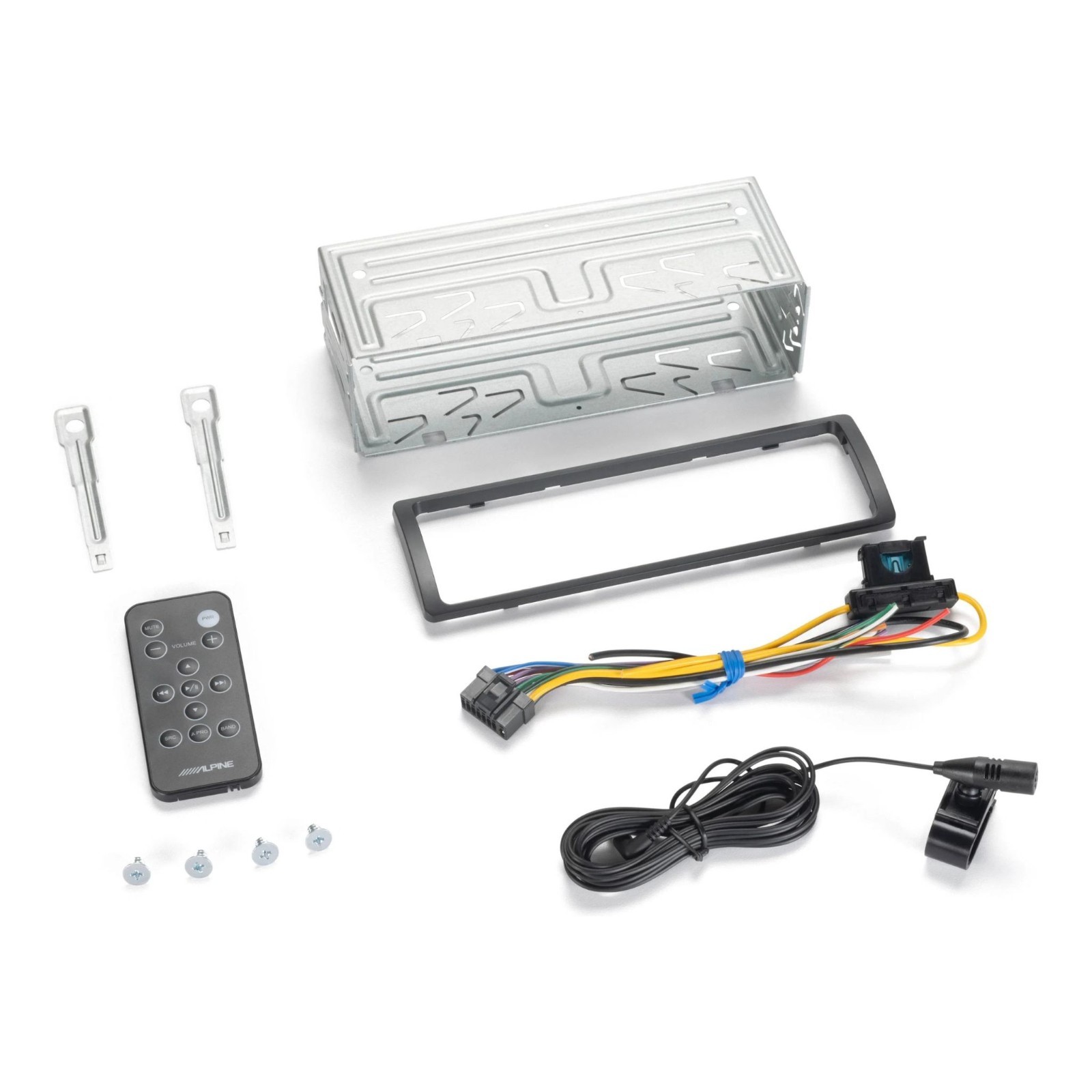 Alpine UTE-83BT Single-DIN Shallow Chassis Digital Media Receiver with Bluetooth