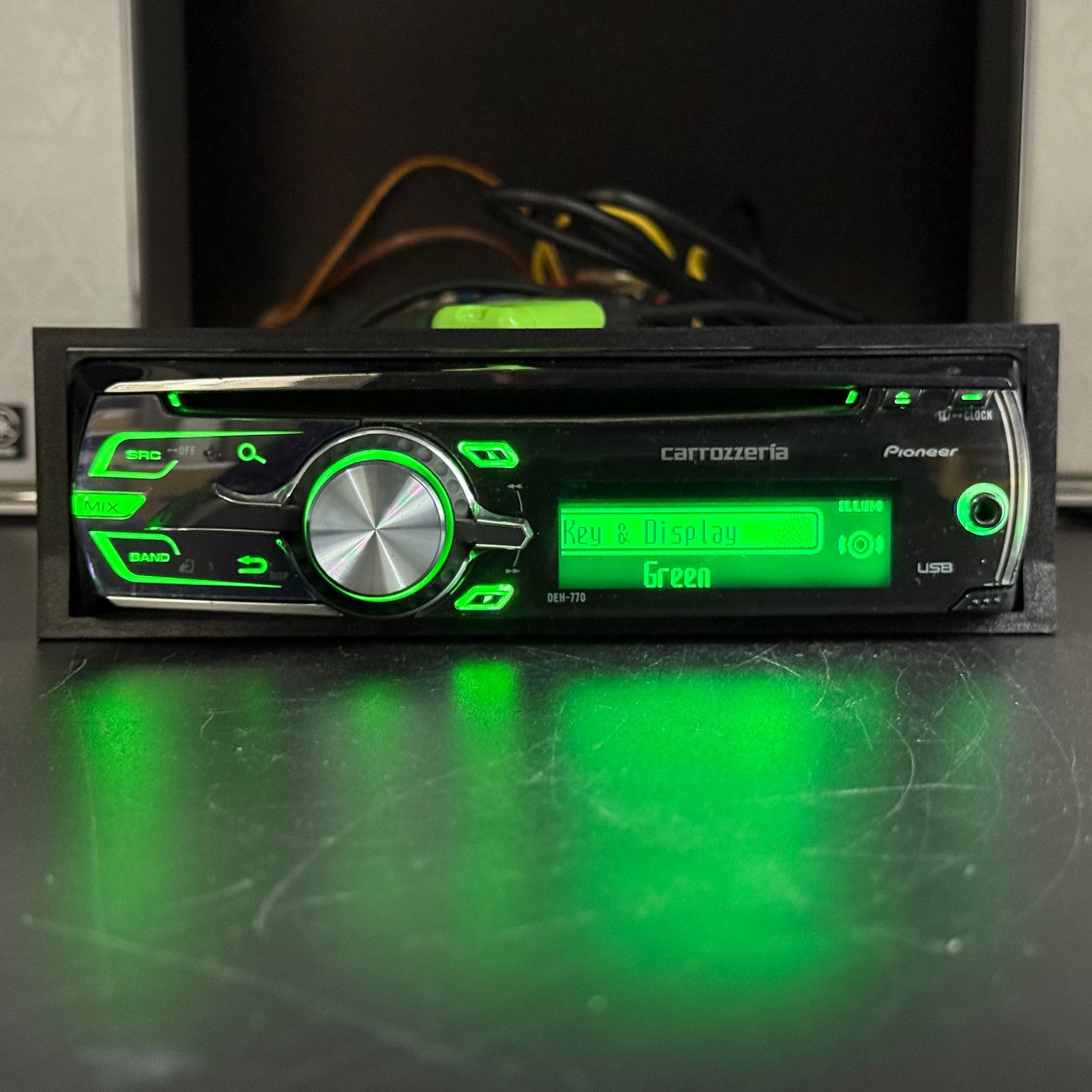 Pioneer Carrozzeria DEH-770 1DIN Car Audio CD Player Tested Working JDM In Stock