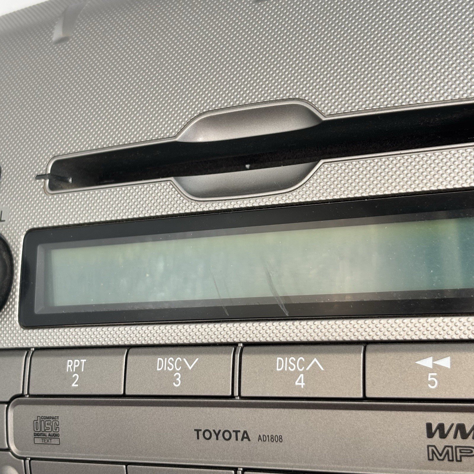 2009 -2012 Toyota Tacoma 1808 Radio Audio Face Plate 86120-04170