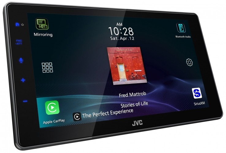 JVC KW-Z900W 9″ HD Floating Screen Digital Media Receiver Apple CarPlay