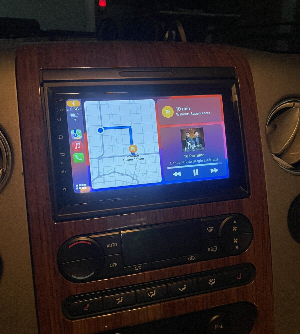 For Ford F-150 2004-2008 Radio Upgrade to Wireless CarPlay Android Auto 7″Screen