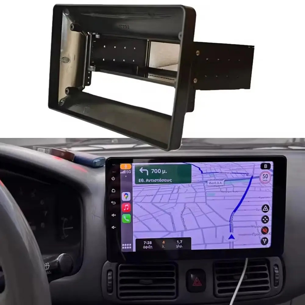 1 Din 9 /10 Inch Universal Car Stereo Radio Fascia Frame Screen Player Mp5 Navig
