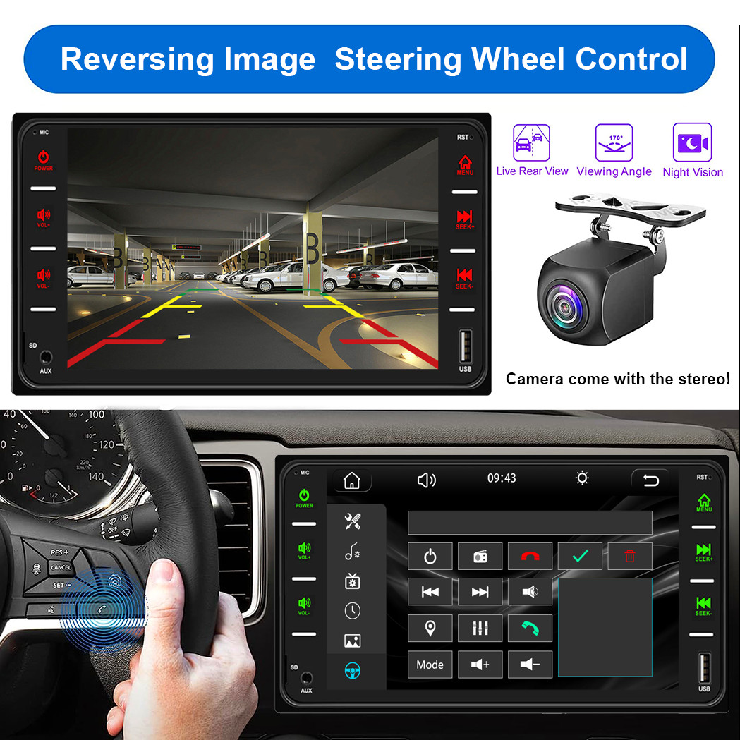 For Scion xB 2003–2006 Car Stereo Touch Screen BT Radio Apple CarPlay GPS+Camera