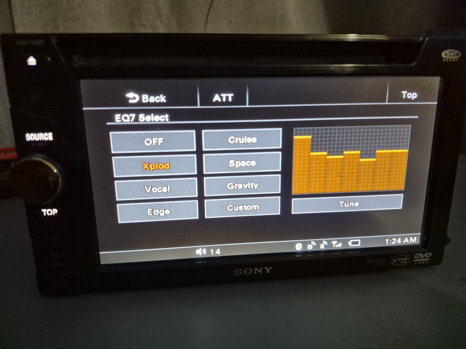 Sony XAV-64BT Double Din Touchscreen Car Stereo With Bluetooth – DVD CD Player