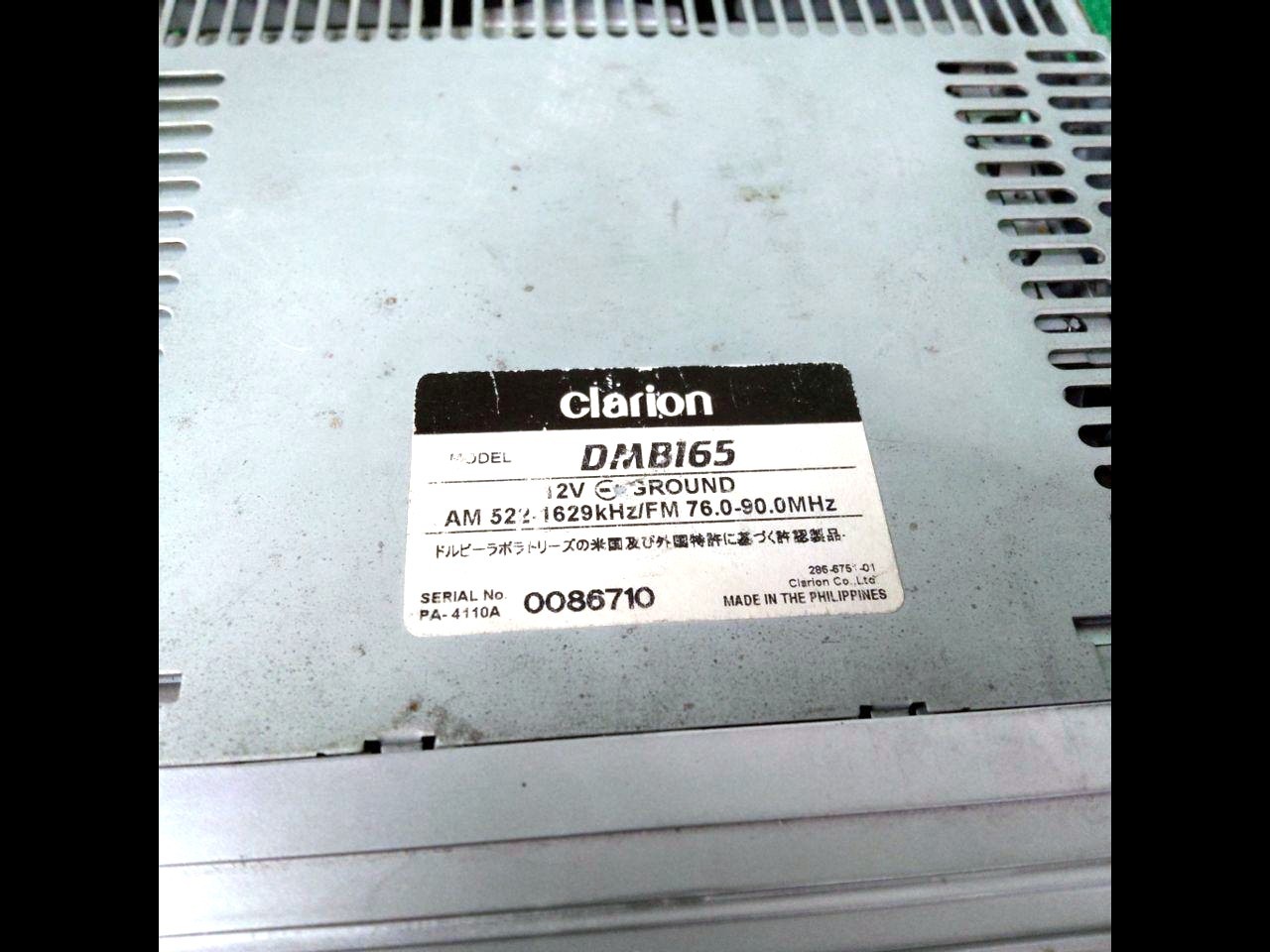 Clarion DMB165 Car Stereo Receiver CD MD Japan JDM For Parts Untested AS-IS