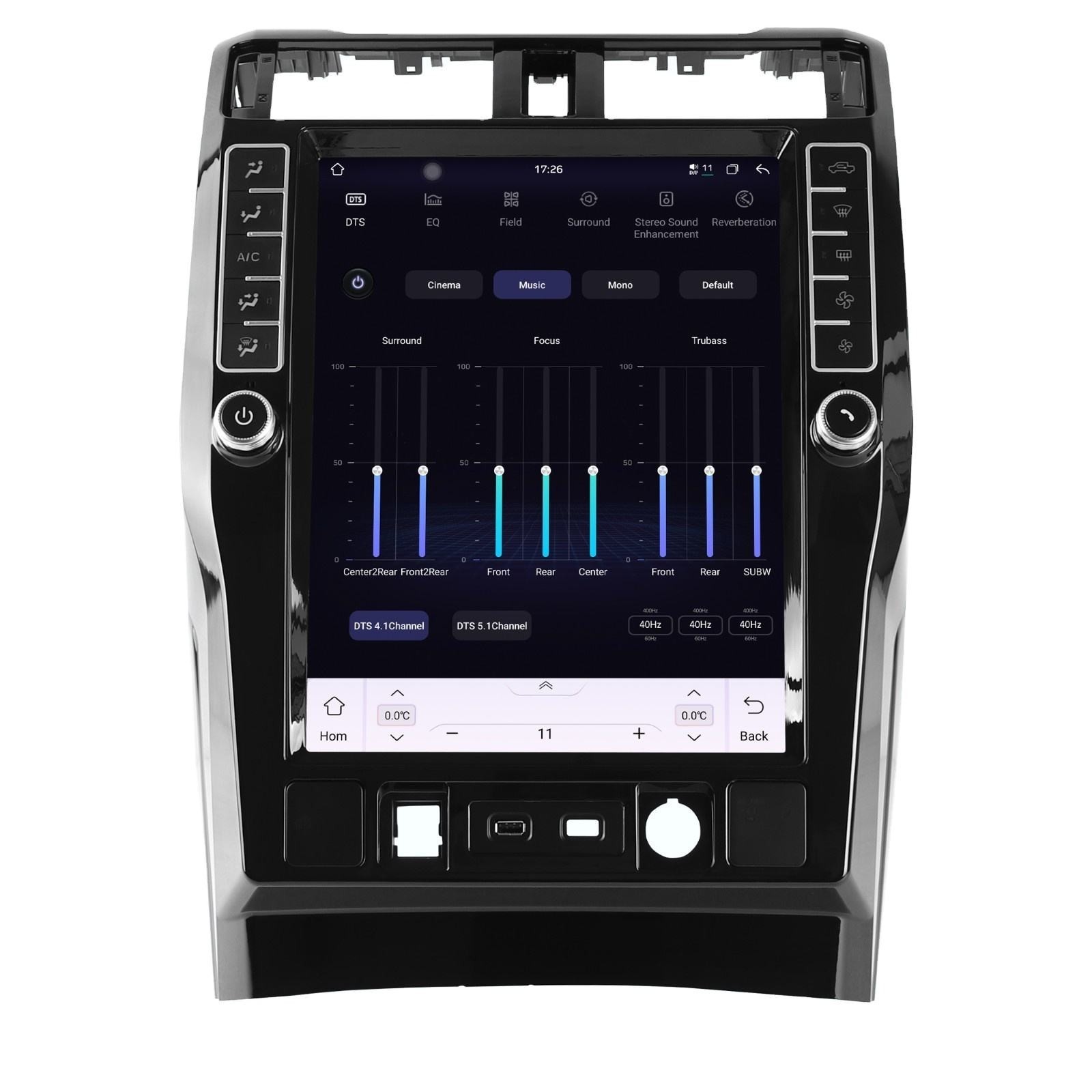 16.2″ Tesla Style Car Stereo Radio Carplay Screen 128GB Toyota 4runner 2009-2022