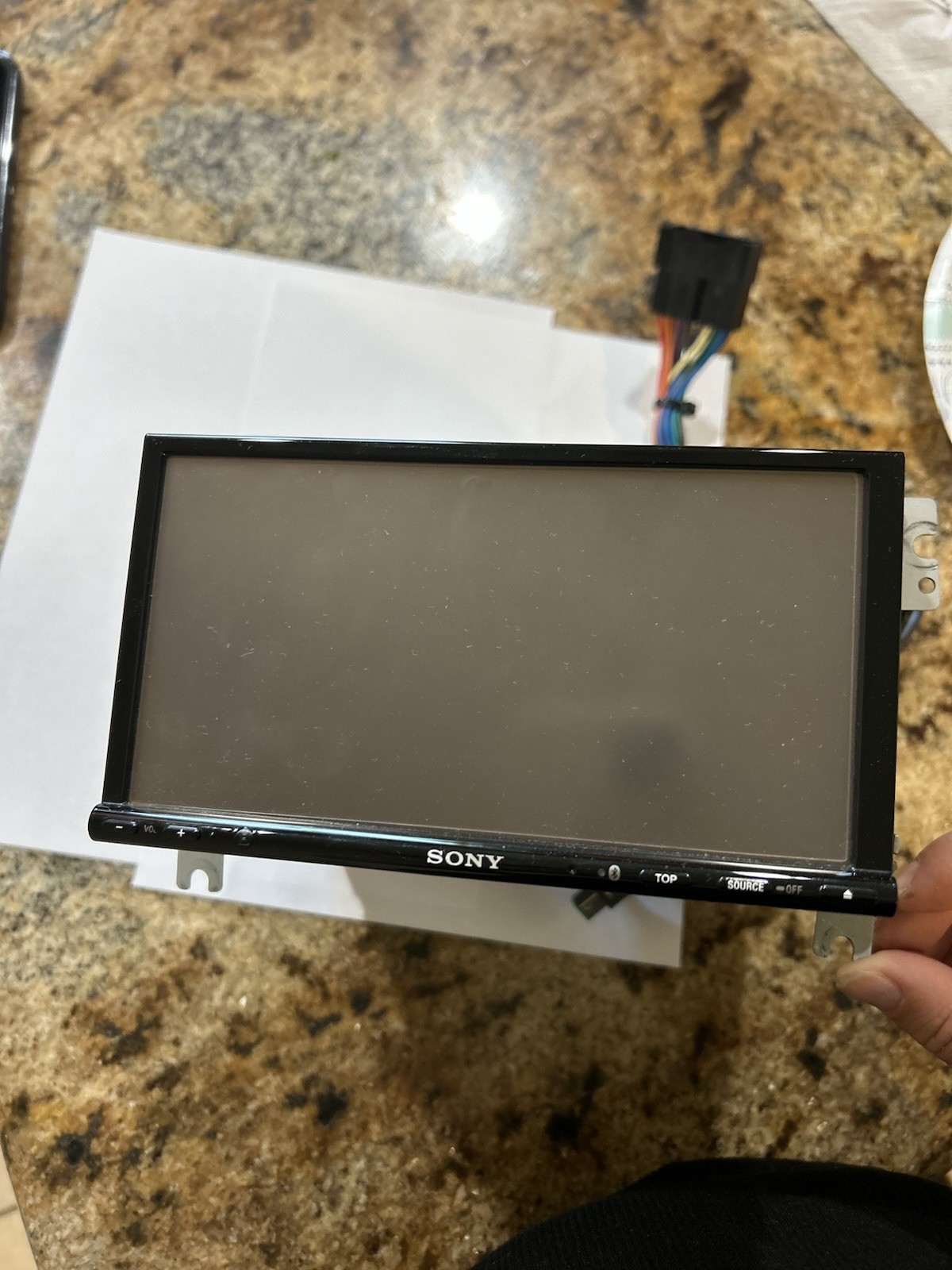 Sony XNV-770BT 2 DIN In-Dash Touchscreen DVD Player, Satellite Radio