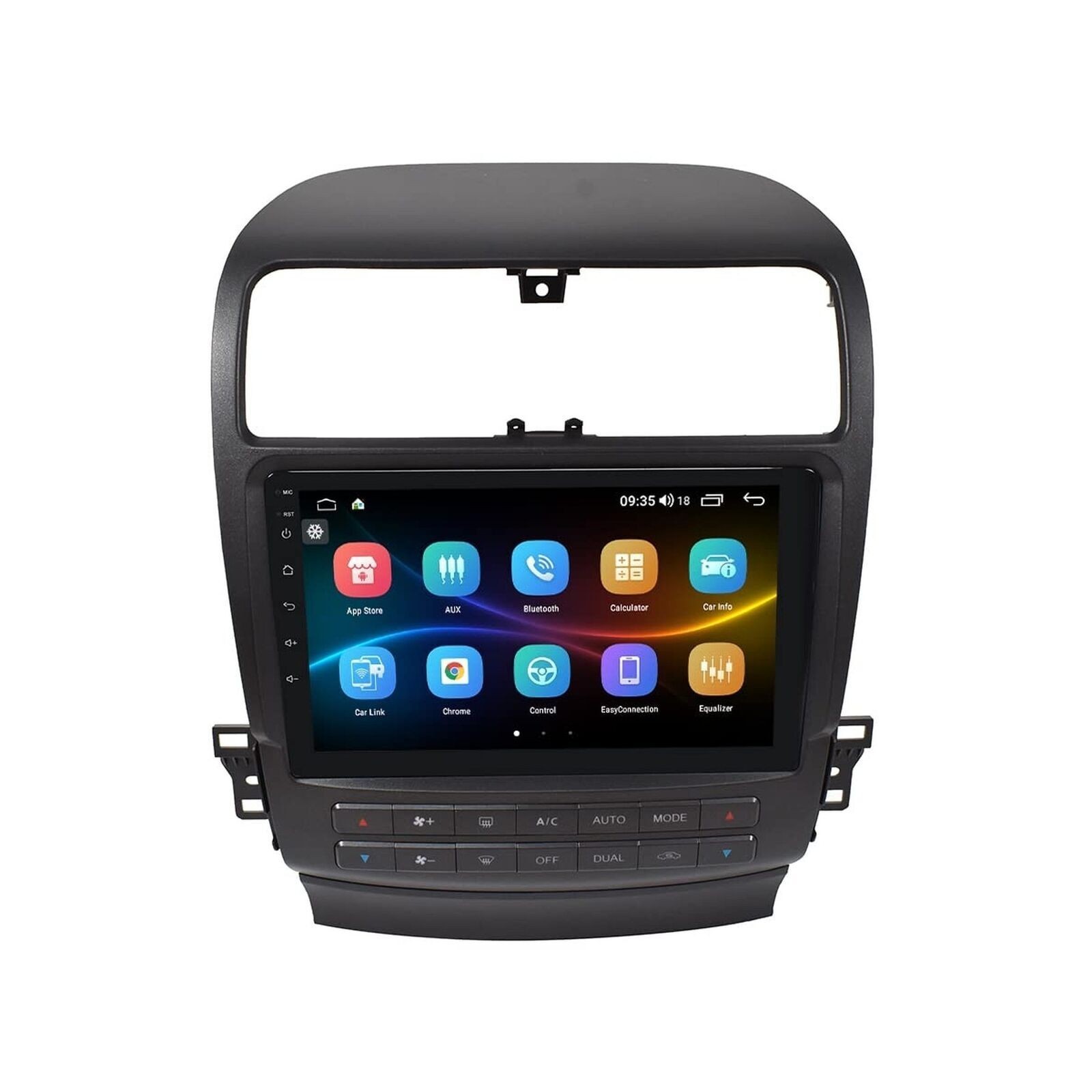 10″ 4+32GB Android 13 Car GPS Carplay Radio Stereo For Honda Acura TSX 2004-2008