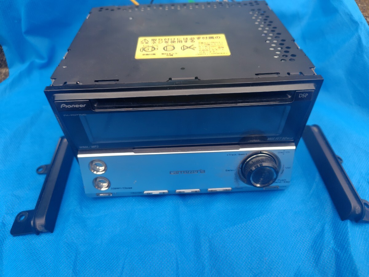 Pioneer Carrozzeria FH-P077MD ２DIN Car Audio CD MD　As is…